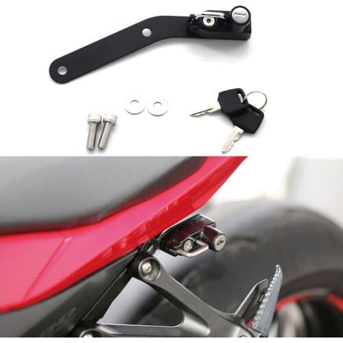 Motorcycle Helmet Lock Anti-Theft For Suzuki GSX-R1000 2017