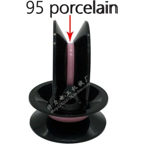 1004 guide wheel combined thread passing wheel 40mm ceramic plastic thread passing wheel wire textile tension gun pay-off stand