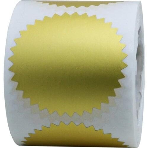 2021 New Trend Christmas Modern Fashion 500pcs / 2inch Gold Sticker Envelope Sticker - Sealing Invitation