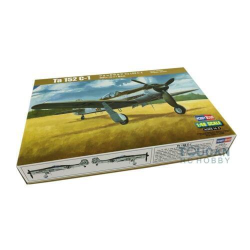 Hobby Boss 81702 1/48 Ta 152 C-1 German Interceptor Aircraft Plane Model Kit Jet TH06047-SMT6
