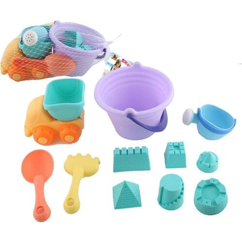 Children Beach Toys Reusable Plastic Cute DIY Sand Water Toys Suitable for Summer Beach Pool Party jlrr