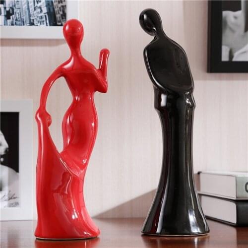 Home figures miniatures home decor statue cabinet/bedroom decor wedding decor gift