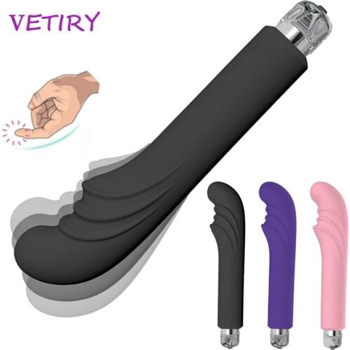 VETIRY Dildo Vibrator Vagina Clit Massage Anal Plug AV Stick 7 Speed Sex Toys for Women Clitoris Stimulation Female Masturbation