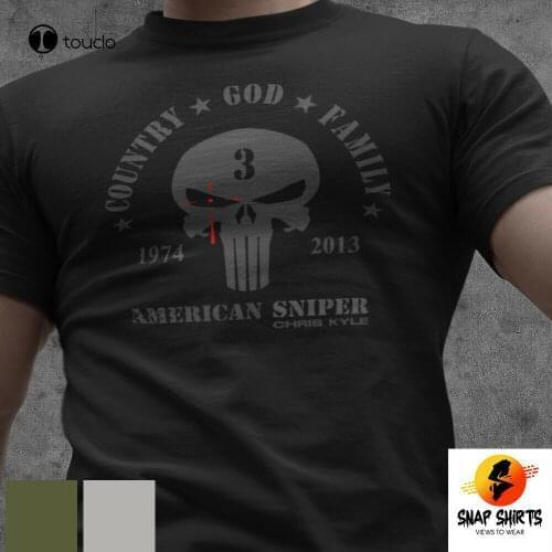 Chris Kyle American Sniper Tribute Navy Seals Team 3 Us Special Forces T Shirt