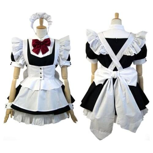 Cosplay Lolita maid dress Costume Custom Made Free Shipping