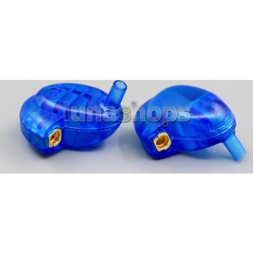 LN004339 1 pair Custom Shell repair For Westone W4r + Shure se535 Shape Female Slot MMCX Female Pin