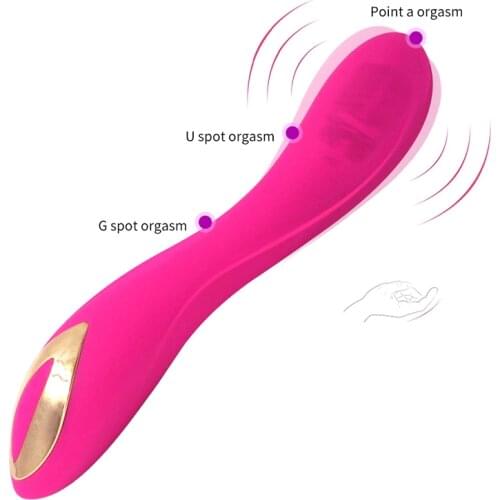 Magnetic Charging Dual Big AV Massager Vibrator G Spot Vaginal Massage Orgasm Vibrator Female Masturbation Sex Toys for Woman