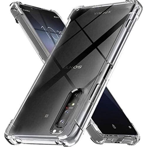 Shockproof Soft Airbag Soft TPU Cover Case For Sony Xperia L4 10 II 5 L3 XZ2 Premium XA2 XA1 XZ1 Compact Ultra