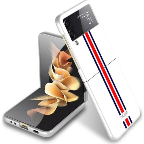 Shockproof Thin Mobile Phone Case for Samsung Galaxy Z Flip 3 5G Flip3 Anti-Scratch Back Cover Fitted Bag Funda