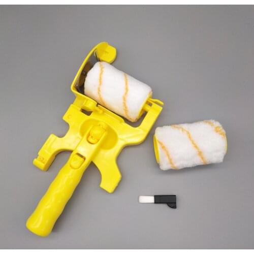 Paint Roller Brush Household Handheld Multifunctional Clean-Cut Paint Edger Roller Wall Painting Brush Corner Mountable Diy Tool