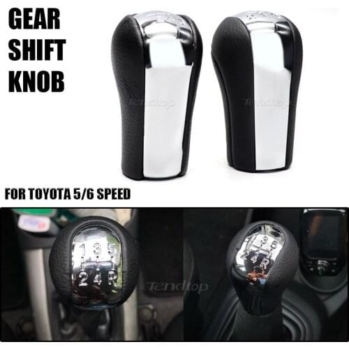 1Pcs Gear Shift Knob 5/6 Speed Lever Stick Facelift Car Assessories For Toyota Corolla /RAV4 /Verso /Avensis /Yaris/Vitz