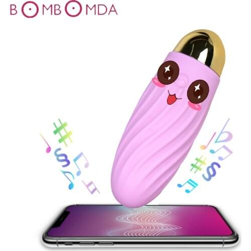 9 Speeds Bullet Vibrator APP Bluetooth Wireless Control G-spot Vibrating Eggs Dildo Vibrator Adult Games Sex Toys for Women