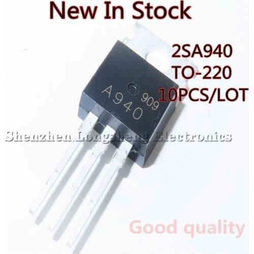 10PCS/LOT A940 2SA940 TO-220 Transistor High Power Transistor
