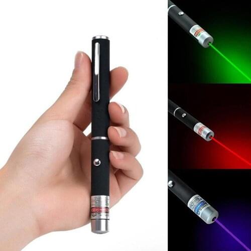 5MW High Power Green Blue Red Dot Guide Pen 405Nm 530Nm 650Nm Flashlight Lazer Point for Teaching Playing