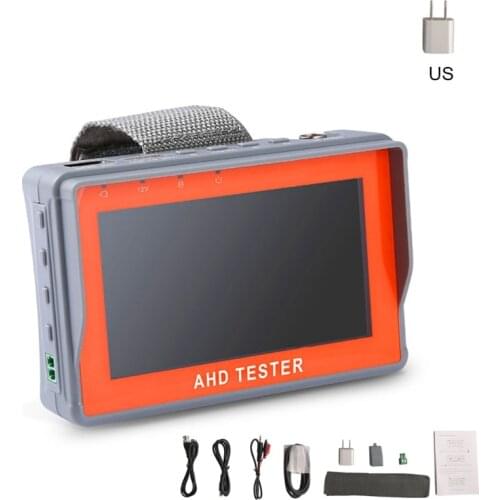Analog Coaxial AHD Tester 4.3 inch TFT LCD Monitor 1080P AHD/ CVBS Security CCTV Camera & CVBS Security Tester