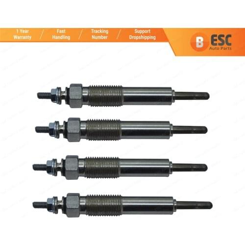 ESC EGP81-1 4 Pieces Heater Glow Plugs 20.5 Volt ME017010, GJ54MI for Mitsubishi Canter Rosa 4 D30