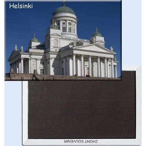 78*54mm Travel Fridge Magnets 21428,Lutheran_Cathedral_Helsinki Tourist Magnets;world scenery tourist area