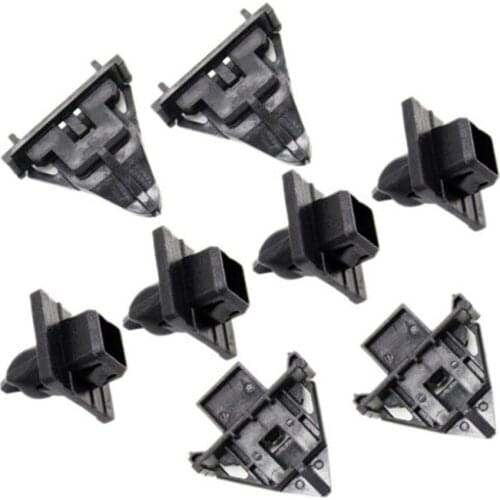 Panel Cowl Clip Set Auto Black Body For TOYOTA FJ Cruiser 2007-14 Parts