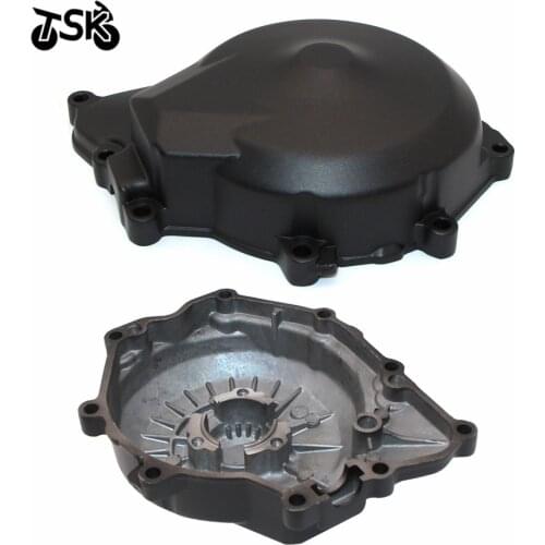 Cover Left Engine Stator Crankcase Cover For YAMAHA YZF R6 YZF-R6 2006 2007 2008 2009 2010 2011 2012 2013 2014 2015
