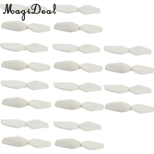 MagiDeal 20Pcs/Lot Propellers Prop CW CCW for SYMA X22 X22W X21 X21W RC Helicopter Quadcopter UAV Drone Spare Parts