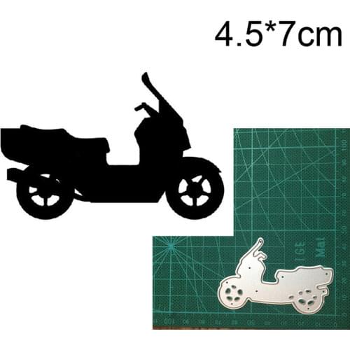 Metal Cutting Dies Men Riding motorcycle 2020 New Crafts Stencil For DIY Scrapbooking Paper/photo Cards Embossing Die
