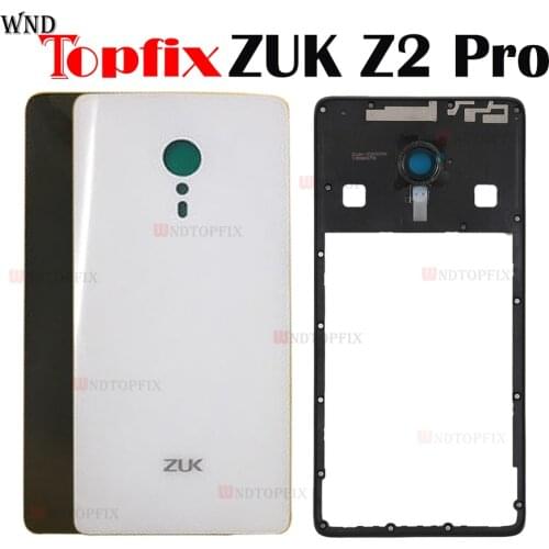Original Lenovo ZUK Z2 Pro Battery Cover Glass+Glue Lenovo ZUK Z2Pro Middle frame ZUK Z2Pro Housing Case ZUK Z2 Pro Back cover
