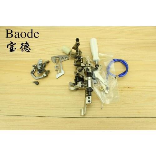 High Quality RUFFLERR Attachment Foot SIRUBA 747 INDUSTRIAL 4 5 NEEDLE SEWING juki ndustrial single needle sewing machine