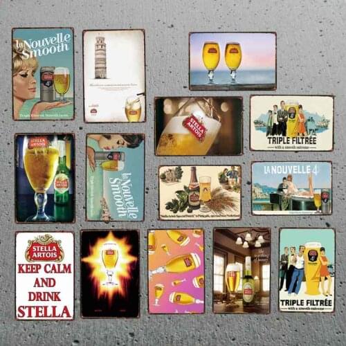 Japanese Cat Sign Plaque Metal Vintage Metal Plate For Wall Poster Bar Art Home Decor Cuadros DU-3286A