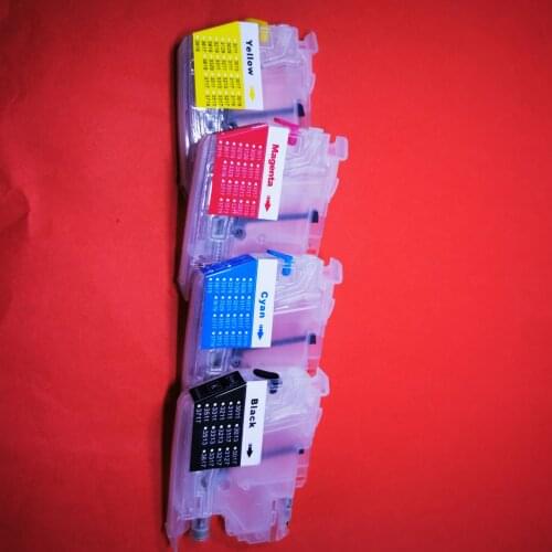 YOTAT LC3311 LC3313 Refillable ink cartridge LC3313 LC3311 for Brother DCP-J772DW MFC-J491DW MFC-J890DW