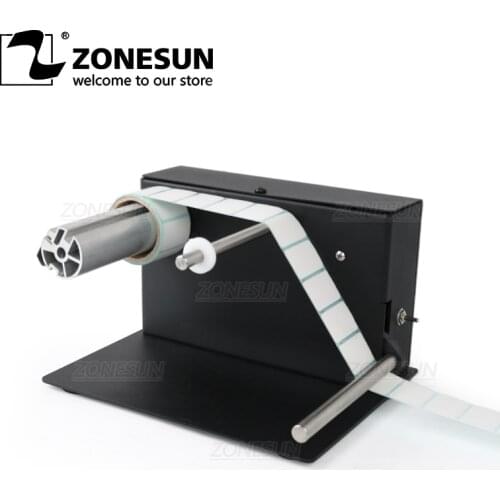 ZONESUN Electric Small Automatic Label Rewinding Machine