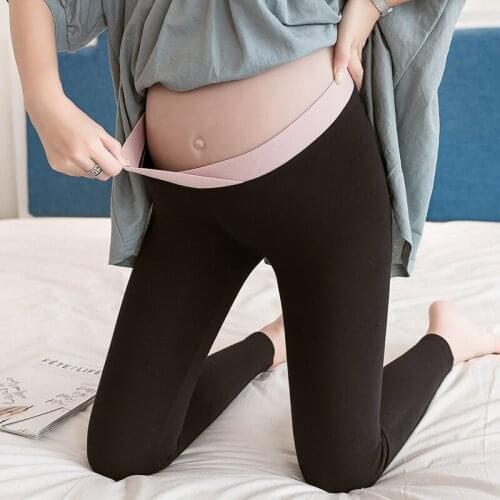073# Maternity Pants Spring Autumn Support Abdomen Low Waist Pants Maternity Leggings Maternity Trousers