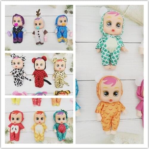 6 Inch Cry Doll Baby Cry Tears Doll 2 Generation Girls Toy Baby Gift