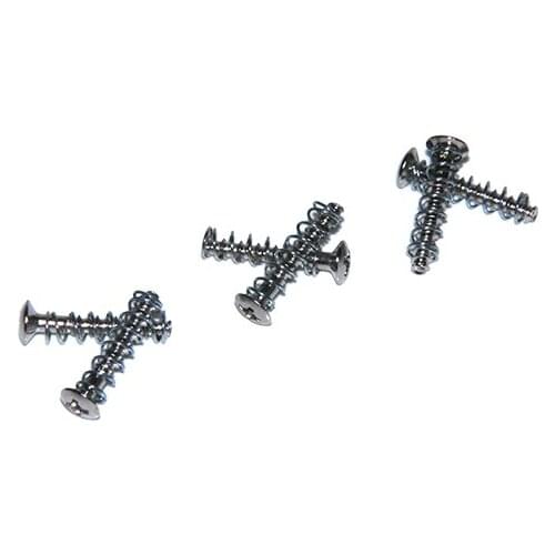 6 Sets GUITAR Mounting Flat Head SCREWS SPRINGS FOR HUMBUCKER PICKUPS