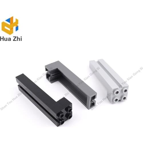 Building Blocks Parts 6056 6PCS Brick Special 2 x 2 x 6 with Groove LEGOING MOCS Education