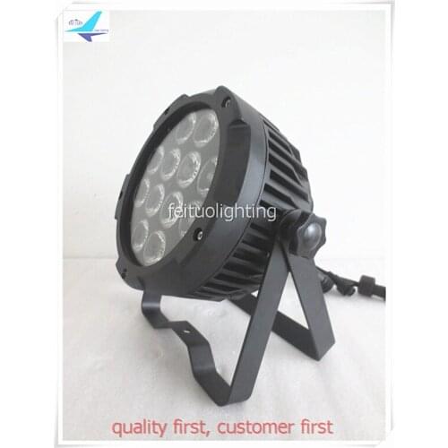 Free shipping 8pcs/lot LED Par Light 12x10w 4IN1 RGBW DJ Lighting Super Bright Waterproof Par Wash IP65 Par Can Light