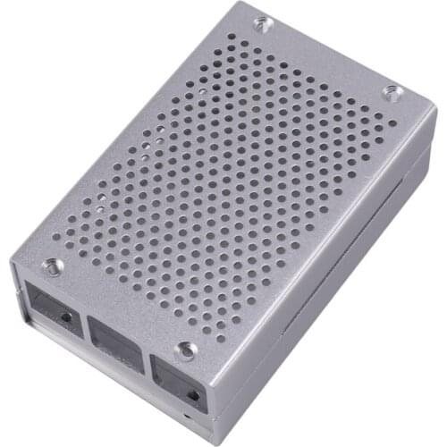 For Raspberry Pi 3 B+ Case, Raspberry Pi 3B+/3B Aluminum Alloy Heavy Duty Passive Cooling Metal Case