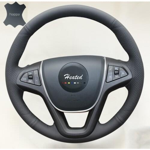 Genuine Nappa Leather Auto wheel steering cover For CHERY TIGGO 5 Braid on the steering wheel case