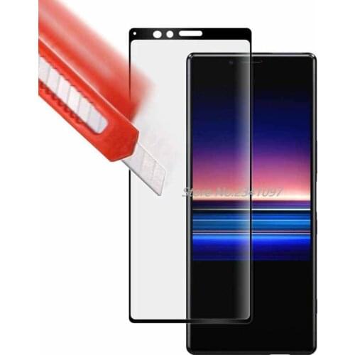 3D Full Cover Tempered Glass Case For SONY Xperia 1 X1 XZ4 Screen Protector On SONY Xperia ACE XZ4 Compact Phone Protective Film