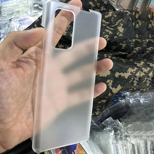 For LG Wing 5G Case Classic Slim Hard PC Case Soft For LGWING Hard Anti-Fall Protective PC Phone Phone Matte 5G Cover Case L6S7