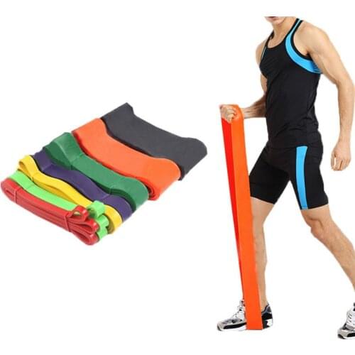 Yoga Fitness Rubber Bands Resistance Band Unisex 208cm Workout Elastic Bands Loop Expander for Exercise Sport Training Equipment