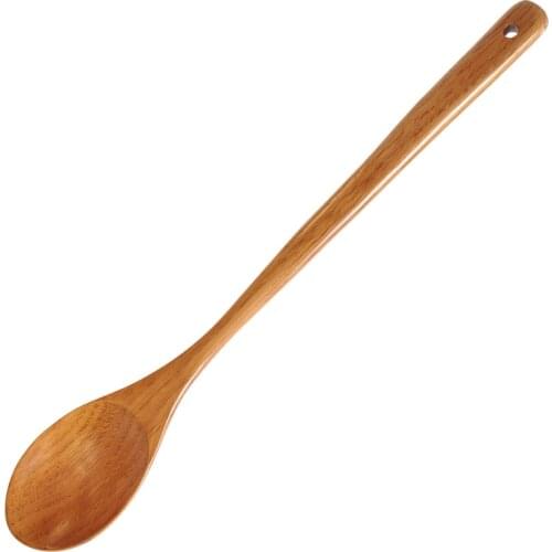 16.5 inch Giant Wood Spoon Long Handled Wooden Spoon For Cooking And Stirring D0AD