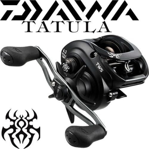 DAIWA TATULA 100/150/200 Baitcasting reel 6.3:1/7.1:1/8.1:1 5-6KG Power TWS system 7BB+1RB CORROSION RESISTANT BALL BEARINGS