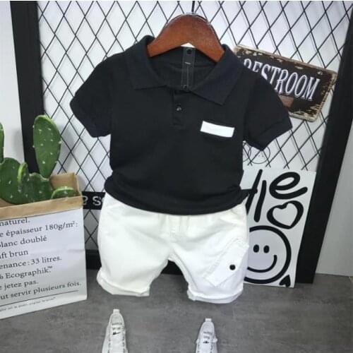 Childrens Clothes Set Kids Clothes Summer Baby Boys Clothes Set Cotton Boys Clothing Suit ( T-Shirt + Pants ) 2-6YEARS