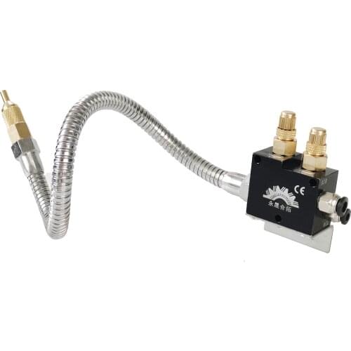 Metalworking coolant sprayer oil mist metal cutting cooling CNC engraving cooler 30CM flexible iron protective magnetic base