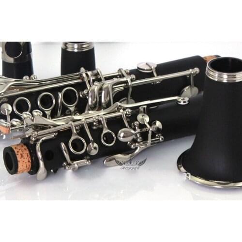 Musical instrument nickel plated C key Clarinet