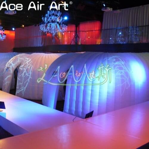 Led lighting inflatable equipment,inflatable office structure for trade show and events in the office