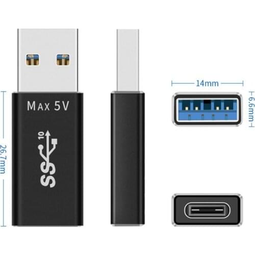 2018 NEW 10Gbps 5V USB-C USB 3.1 Type C female to USB 3.0 male Adapter Connector converter USB3.1 type-c