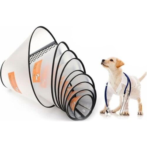 Cats Dogs Collar Elizabeth Circle Anti-bite and Scratch Itching Beauty Bath Skin Disease Healing Dog Accessories