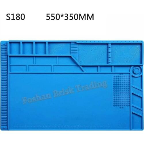 Repair Pad Silicone Magnetic Insulation Pad Anti-static Welding Soldering Station Heat Resistance Working Mat