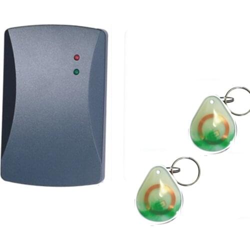 Access Control Proximity RFID Card Reader RS485 interface EM-ID 125KHz Reader&ABS Shell Waterproof Access Control System